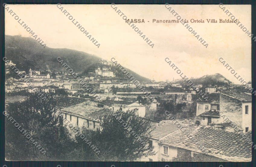 Massa Città cartolina MV4140 – fronte