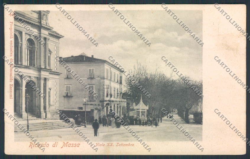 Massa Città cartolina MV4153 – fronte
