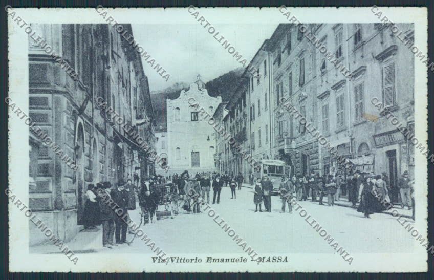 Massa Città cartolina MV4161 – fronte