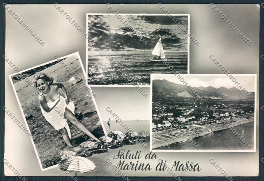 Massa Marina di Foto FG cartolina MV4173 – fronte