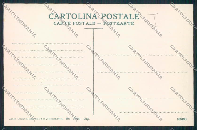 Massa Carrara cartolina MV4208 – retro