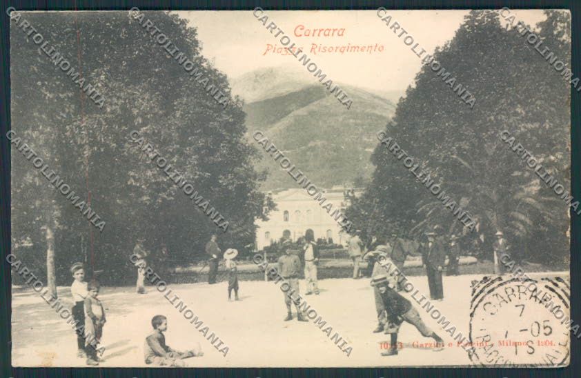 Massa Carrara cartolina MV4226 – fronte