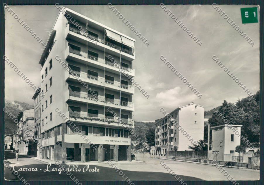 Massa Carrara ADESIVO Foto FG cartolina MV4231 – fronte