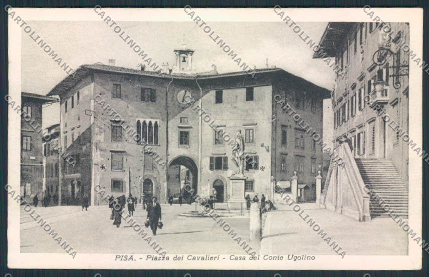 Pisa cartolina MV4282 – fronte