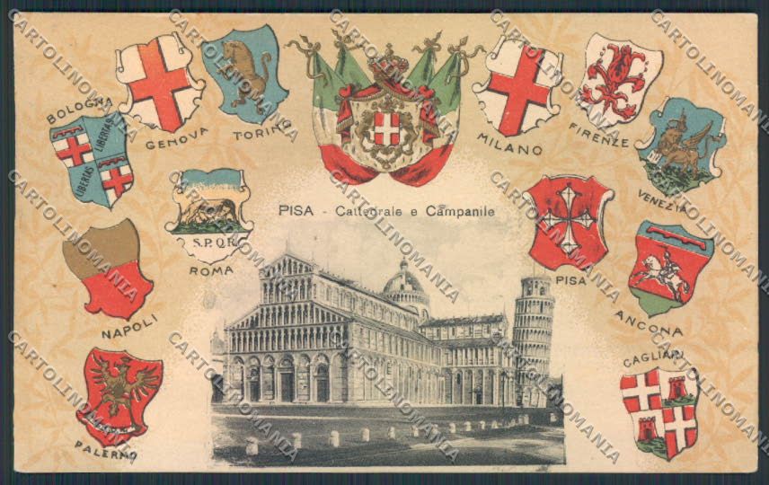 Pisa cartolina MV4296 – fronte