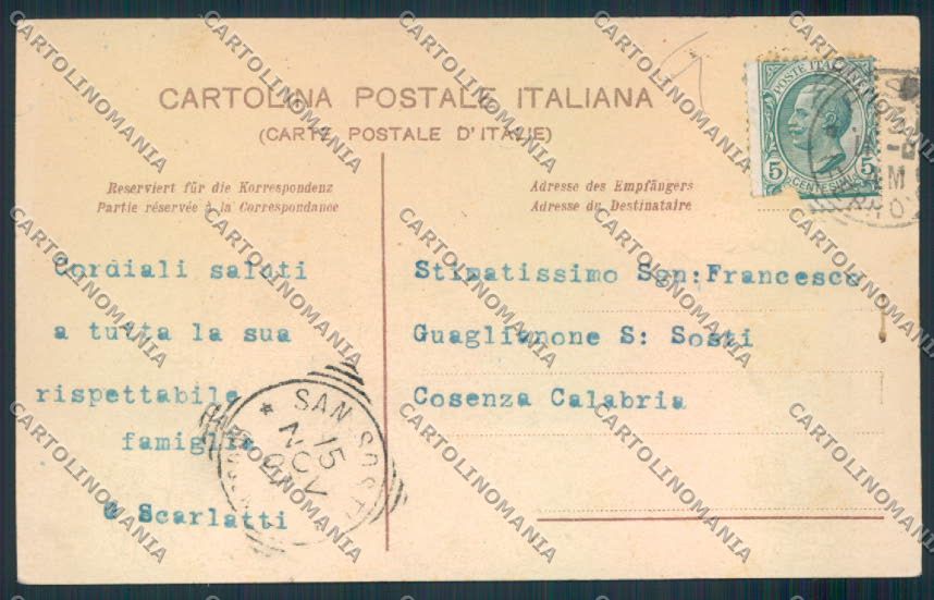 Pisa cartolina MV4296 – retro