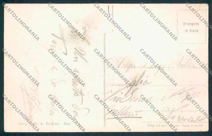 Pisa Saluti da cartolina MV4310 – retro
