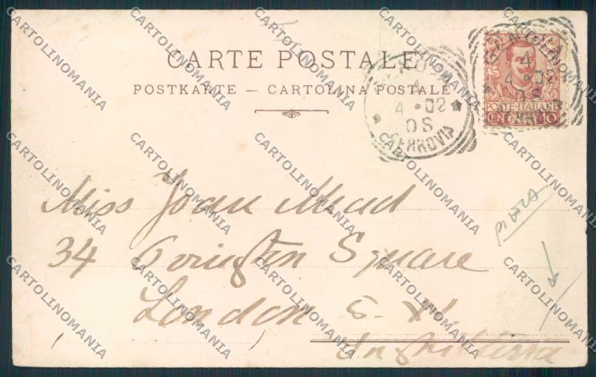 Pisa Saluti da Gruss cartolina MV4318 – retro