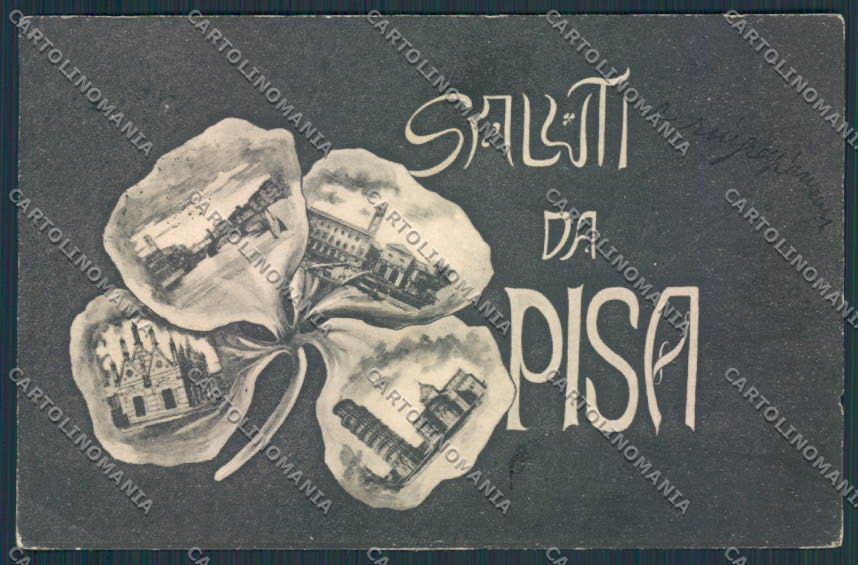 Pisa Saluti da cartolina MV4321 – fronte