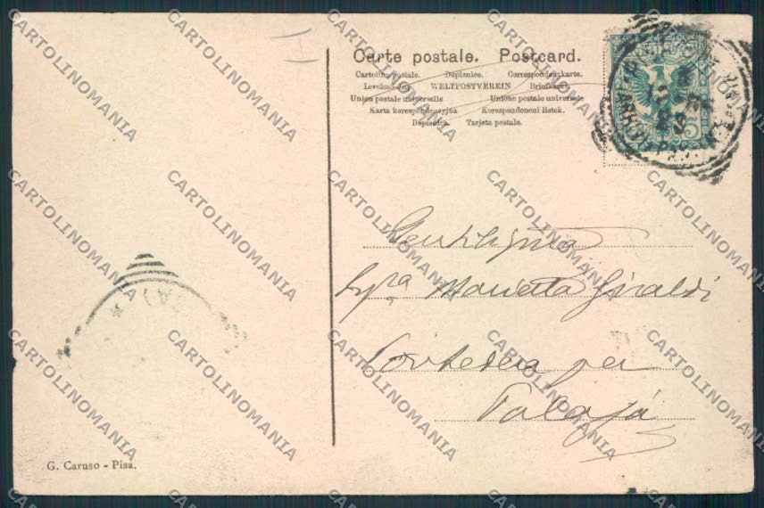 Pisa Saluti da cartolina MV4321 – retro