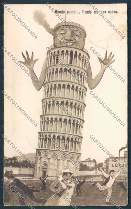 Pisa cartolina MV4322 – fronte