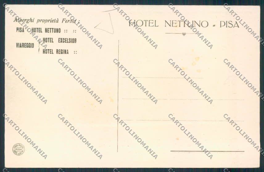 Pisa English Royalty cartolina MV4331 – retro