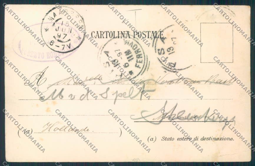 Pisa Saluti da cartolina MV4332 – retro
