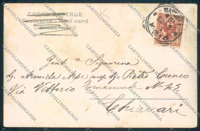 Pisa Stazione cartolina MV4342 – retro