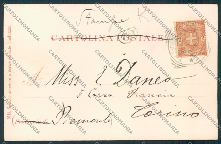 Pisa Saluti da Gruss cartolina MV4343 – retro