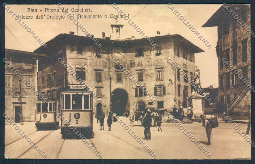 Pisa Tram FORI ABRASA cartolina MV4346 – fronte