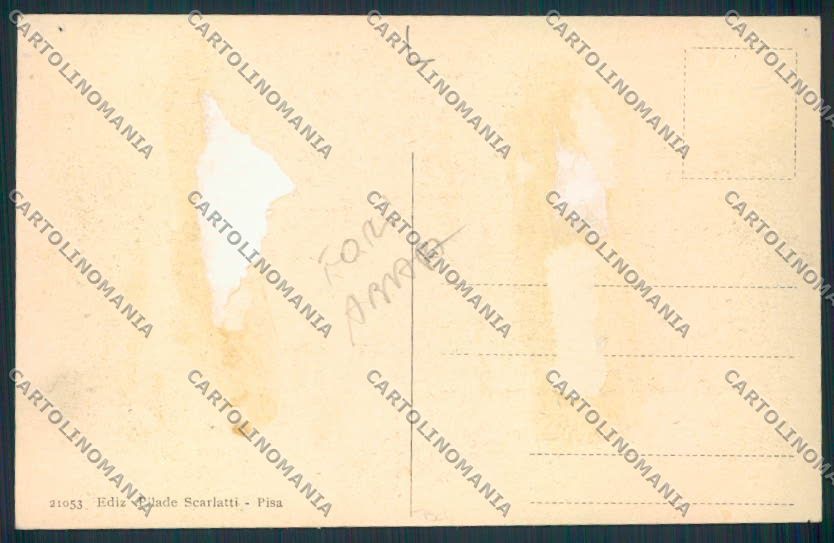 Pisa Tram FORI ABRASA cartolina MV4346 – retro