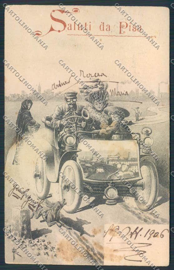 Pisa Saluti da cartolina MV4350 – fronte