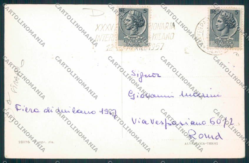Pisa Molina di Quosa STRAPPO cartolina MV4356 – retro