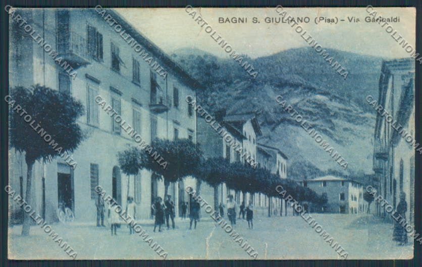 Pisa Bagni San Giuliano STRAPPI cartolina MV4357 – fronte