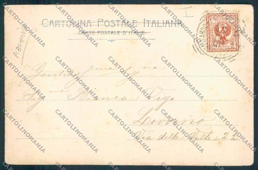 Pisa Montopoli Valdarno PIEGHINA cartolina MV4368 – retro