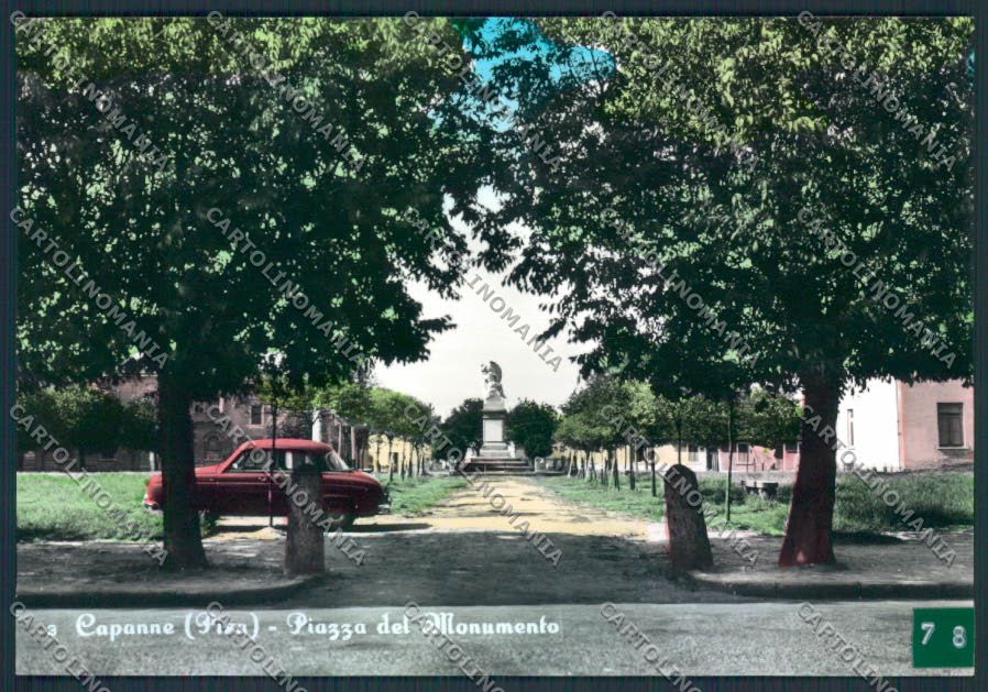 Pisa Capenne ADESIVO Foto FG cartolina MV4379 – fronte