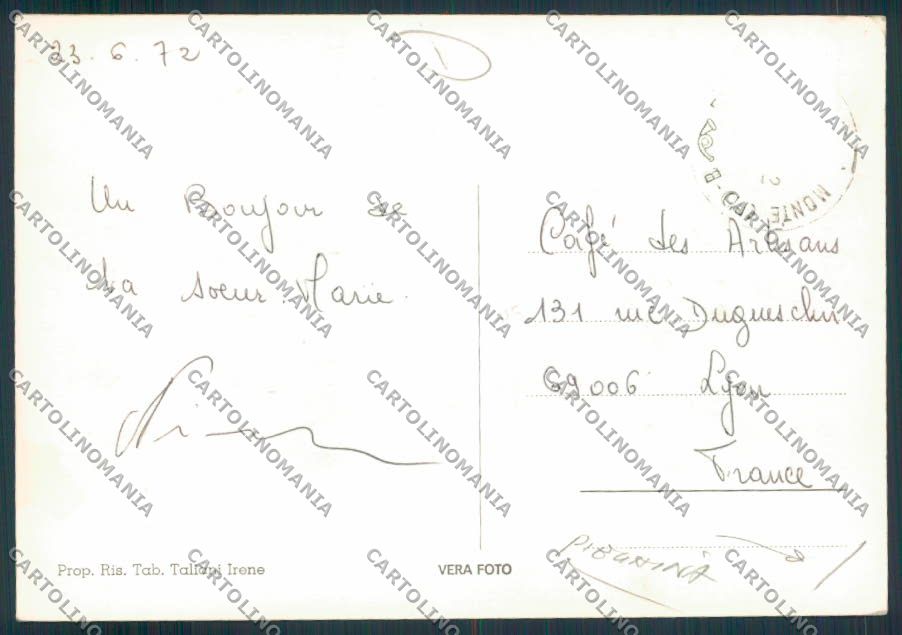Pisa Bientina PIEGHINA Foto FG cartolina MV4389 – retro