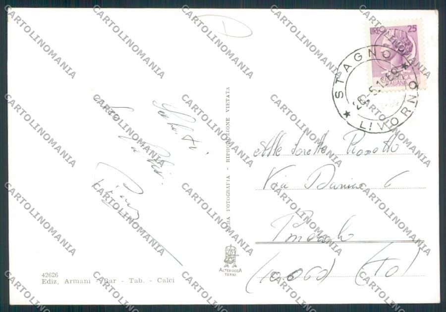 Pisa Calci Foto FG cartolina MV4390 – retro