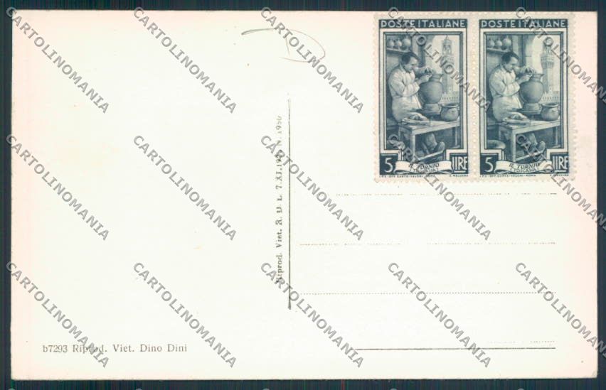 Pisa Bagni di Casciana cartolina MV4397 – retro