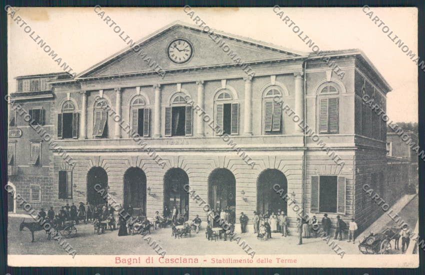 Pisa Bagni di Casciana cartolina MV4403 – fronte
