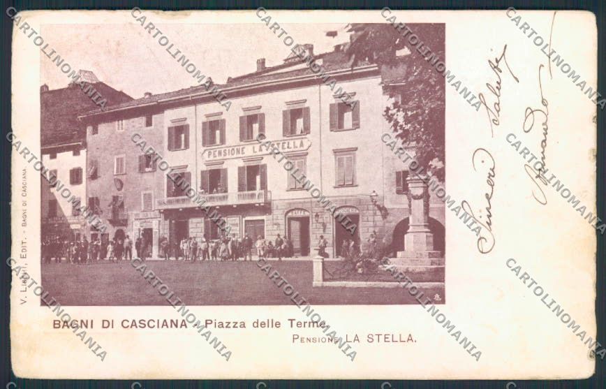 Pisa Bagni di Casciana cartolina MV4405 – fronte