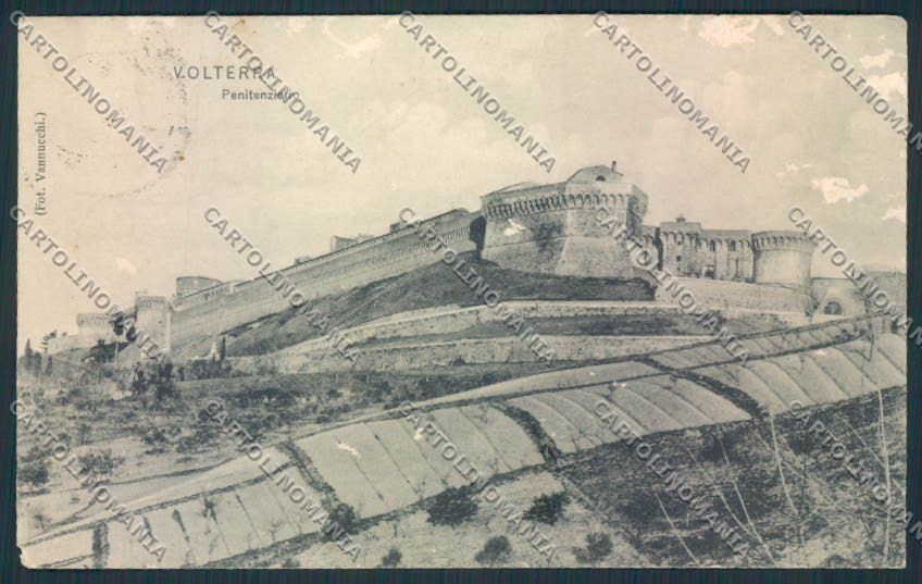 Pisa Volterra ABRASA cartolina MV4418 – fronte