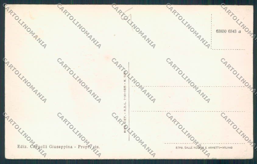 Pisa Volterra cartolina MV4420 – retro
