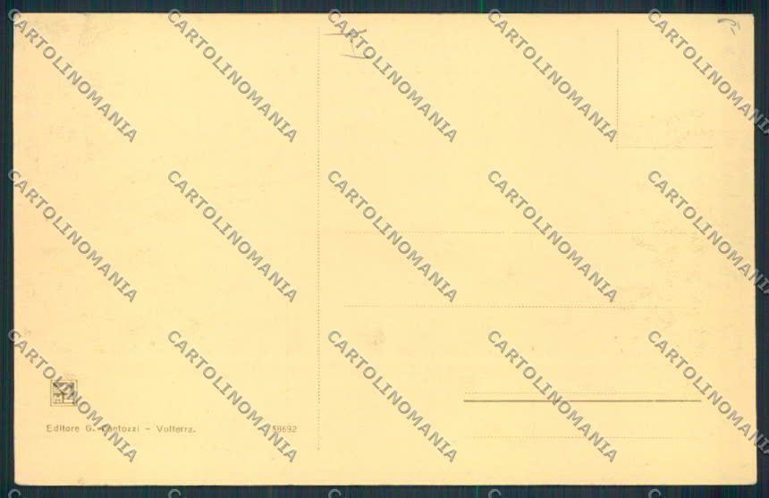 Pisa Volterra cartolina MV4425 – retro