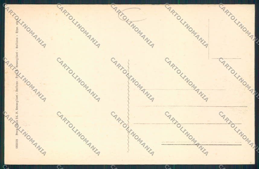 Belluno Città cartolina MV4432 – retro