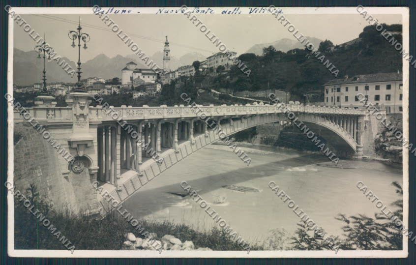 Belluno Città COLLA Foto cartolina MV4438 – fronte