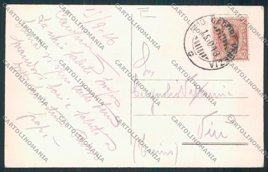Belluno Città cartolina MV4442 – retro