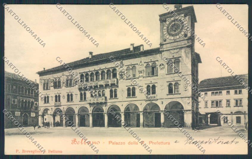 Belluno Città cartolina MV4444 – fronte