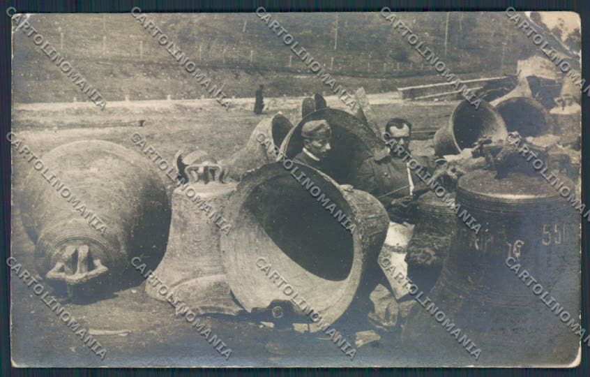 Belluno Ladri Campane PIEGHINE Foto cartolina MV4457 – fronte