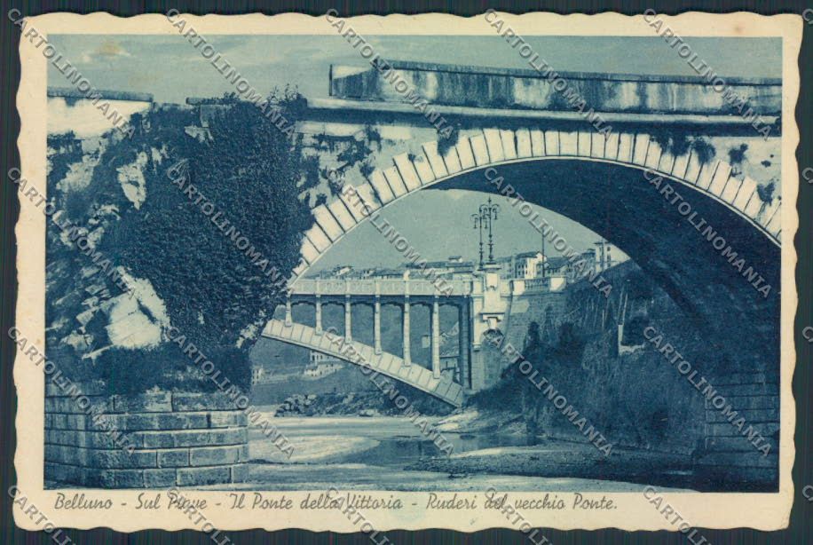 Belluno Città FG cartolina MV4467 – fronte