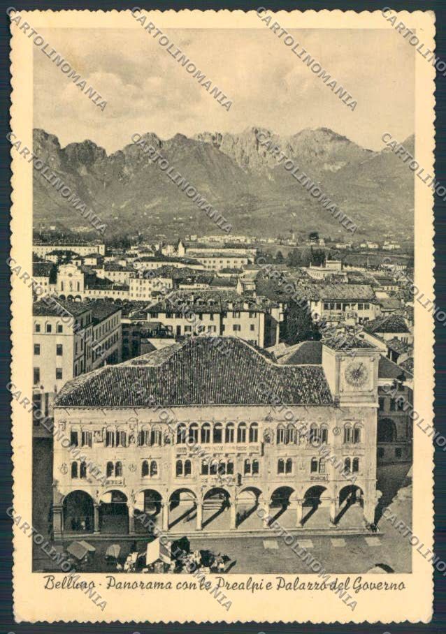 Belluno Città FG cartolina MV4469 – fronte