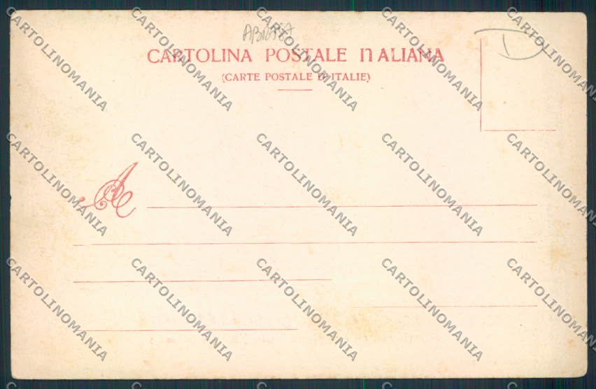 Belluno Resinego di Cadore ABRASA cartolina MV4474 – retro