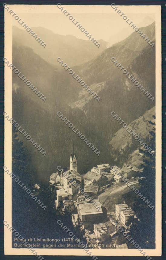 Belluno Livinallongo Foto cartolina MV4480 – fronte