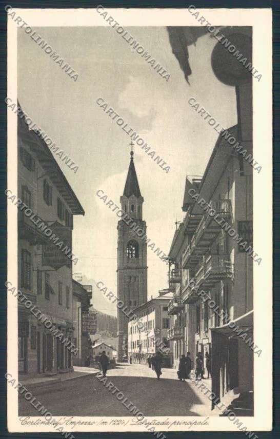 Belluno Cortina cartolina MV4482 – fronte