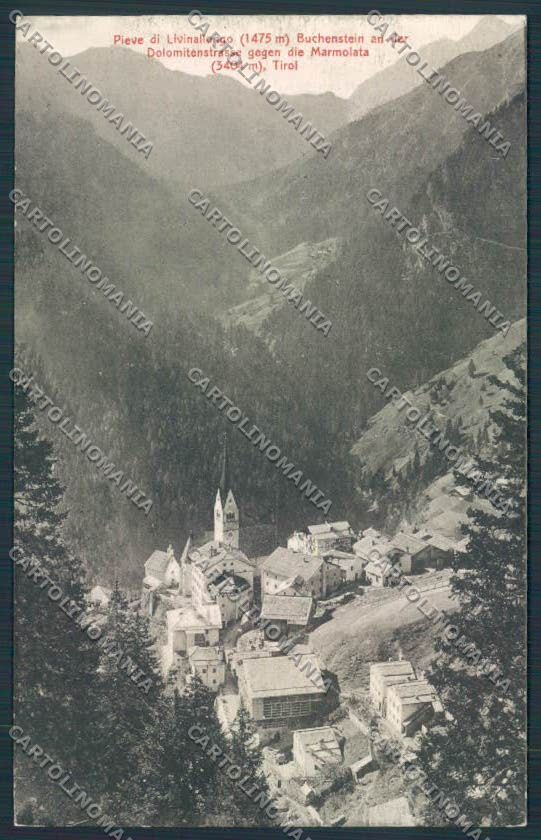 Belluno Livinallongo cartolina MV4504 – fronte