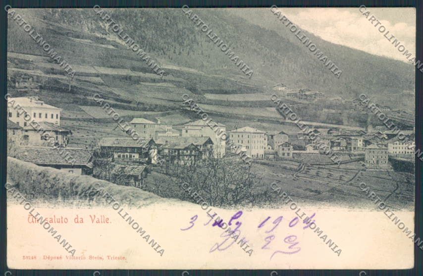 Belluno Valle cartolina MV4514 – fronte