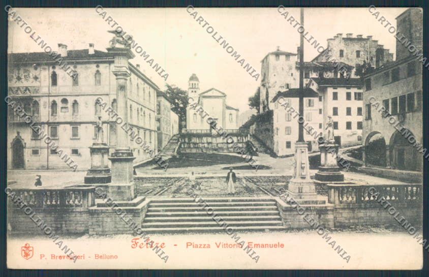 Belluno Feltre cartolina MV4531 – fronte