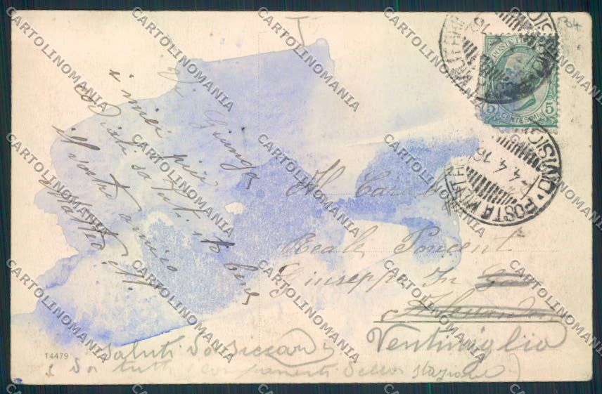 Belluno Passo Pordoi Automobile cartolina MV4542 – retro