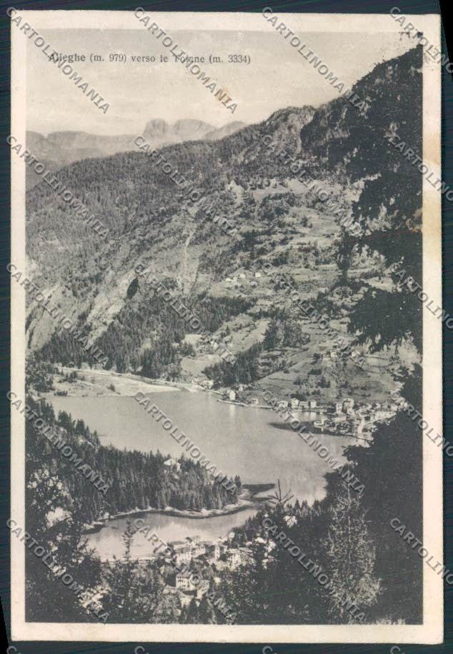 Belluno Alleghe PIEGHE FG cartolina MV4554 – fronte