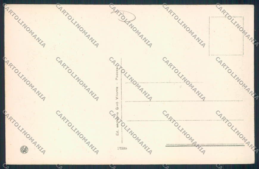 Padova Città Università cartolina MV4661 – retro